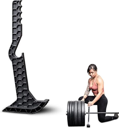 ABMAT Genesis Jack Evo - مدمج ومحمول - تفريغ 800 رطل من الحديد - مقبض غير قابل للانزلاق مناسب لتحميل تفريغ لوحات الوزن للأثقال - الرفع المميت ورفع الأثقال in Kuwait