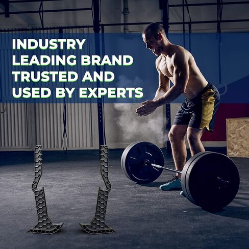 ABMAT Genesis Jack Evo - مدمج ومحمول - تفريغ 800 رطل من الحديد - مقبض غير قابل للانزلاق مناسب لتحميل تفريغ لوحات الوزن للأثقال - الرفع المميت ورفع الأثقال in Kuwait