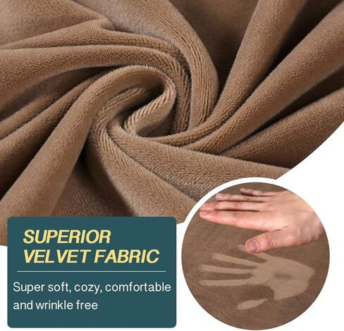 أغطية أريكة كرسي لـ 3 وسائد أريكة مخملية 8 قطع أغطية أريكة كرسي 3 مقاعد سميكة ناعمة قابلة للتمدد لأغطية الأرائك القابلة للغسل (أغطية أريكة مستلق رمادية داكنة) in Kuwait