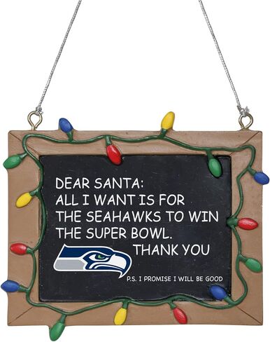 foco Resin Chalkboard Sign Ornament in Saudi Arabia