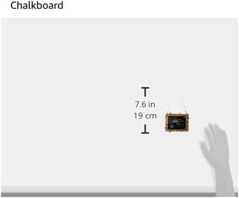 foco Resin Chalkboard Sign Ornament in Saudi Arabia