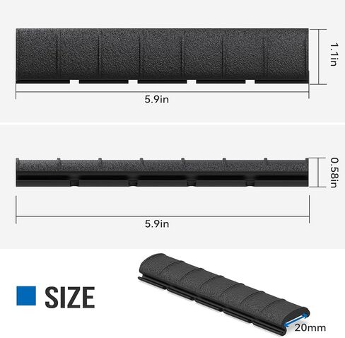 Low Profile Cable Guides Polymer 6 Pack in Saudi Arabia