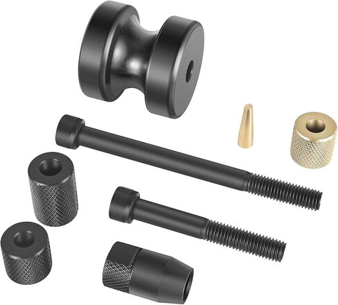 أداة سحب الحاقن المعدنية الممتازة وأداة تثبيت ختم التيفلون المتوافقة مع محرك BMW N14 وN18 وN54 وN63، 8 قطع in Kuwait