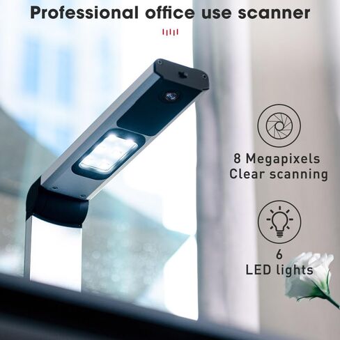 كاميرا المستندات الماسح الضوئي للمستندات المدرسية: ماسح ضوئي محمول عالي الدقة A4 متعدد اللغات OCR USB Doc Cam للمعلمين والتدريس عبر الإنترنت والتعلم عن بعد للطلاب، فقط لنظام التشغيل Windows in Kuwait