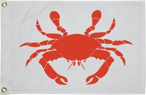 Taylor Made Products 5618 12X18 Crab Flag in Saudi Arabia