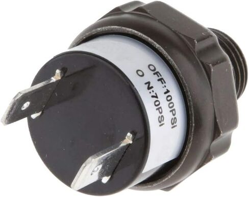 Etopar 12V Heavy Duty 70-100 PSI Pressure Control Switch Valve Air Compressor Horn Pump Car Train Regulator 1/4" NPT in Kuwait