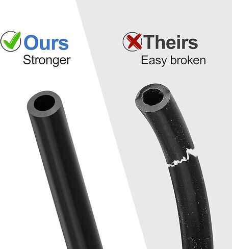 طقم خرطوم غسيل الزجاج الأمامي، خرطوم سائل غسيل 5 متر + 12 قطعة موصلات خرطوم + 2 فوهات مروحة + 2 حشيات مطاطية، توصيل مضخة مياه السيارة وفوهات فوهة غسيل الزجاج الأمامي (أسود) in Kuwait