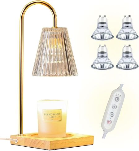 Candle Warmer Lamp, Candle Lamp Warmer, Lamp Candle Warmer, Candle Warmer Lamp with Timer, Candle Lamp, Four 4 Light Bulbs, Candle Warmer Lamp with Timer and Dimmer, Wax Warmer Lamp in Saudi Arabia