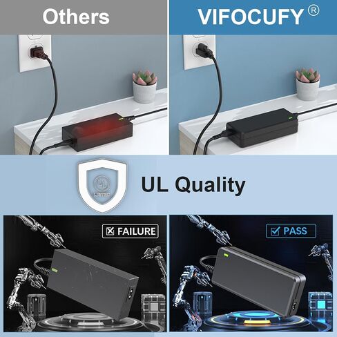شاحن بديل 42 فولت مناسب لشاحن Gotrax GXL V2 XR Ultra/XR Elite G4 مع سلك طاقة UL VIFOCUFY لمحول GOTRAX XR Ultra/Elite Apex in Kuwait