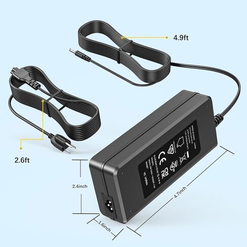 شاحن بديل 42 فولت مناسب لشاحن Gotrax GXL V2 XR Ultra/XR Elite G4 مع سلك طاقة UL VIFOCUFY لمحول GOTRAX XR Ultra/Elite Apex in Kuwait