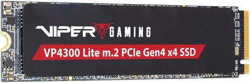 باتريوت ميموري فايبر VP4300 Lite 4 تيرابايت M.2 PCIe Gen4 x4 SSD، متوافق مع PS5 in Saudi Arabia