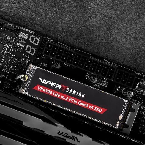 باتريوت ميموري فايبر VP4300 Lite 4 تيرابايت M.2 PCIe Gen4 x4 SSD، متوافق مع PS5 in Saudi Arabia