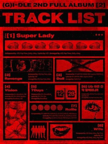 (G) I-DLE 2 TWO 2nd Album Contents+Photocard+Tracking Sealed GIDLE GI-DLE (Standard Version.2) in Saudi Arabia