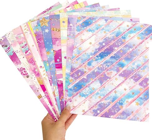3 Ring Binder Dividers with Tabs 20 PCS Fashion Bright Color Paper Insertable Dividers in Saudi Arabia