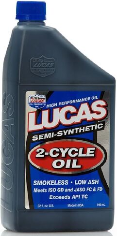 Lucas Oil 10110 Semi-Synthetic 2-Cycle Oil - 1 Quart Bottle in Saudi Arabia