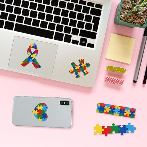 40 قطعة من ملصقات حسية للتوعية بالتوحد والهدوء والقلق وقابلة لإعادة الاستخدام، ملصقات مهدئة تعمل باللمس، قطع ألغاز، شرائط حسية لاصقة للمدرسة والمكتب والفصول الدراسية والمكتب للبالغين والمراهقين، لوازم التوتر in Kuwait