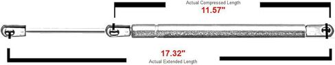 Hood Lift Supports Strut Gas Spring 4339 for 1999-2007 Ford F-250 F-350 F-450 F-550, Ford Excursion 2000-2005,Pack of 2 in Saudi Arabia