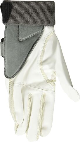 Zero Friction Men’s Compression Fit Theratec Golf Glove, Wrist Wrap, Left Hand, White in Saudi Arabia