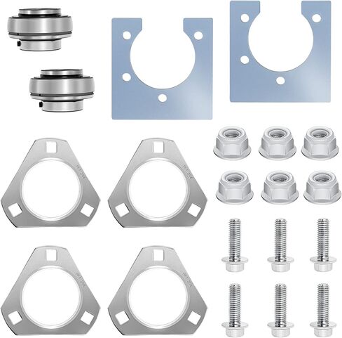 طقم محمل المحور المباشر Go-Kart مقاس 1-1/4 بوصة (3 فتحات) مناسب تمامًا مع دراجات Go Karts الصغيرة/الدراجات الثلاثية/مركبة الطرق الوعرة in Kuwait