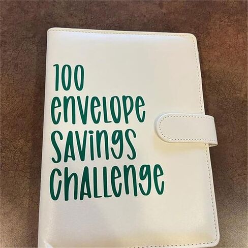 100 Envelope Challenge Binder, 2023 New Savings Challenges Binder, Savings Book with Cash Envelopes, Budget Binder Planner Book for Budgeting Planner & Saving Money, Mintblue in Saudi Arabia