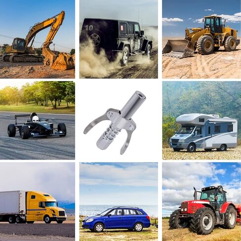 مسدس الشحوم، مجموعة مسدس الشحوم الثقيل 7000 رطل لكل بوصة مربعة، تحميل 14 أونصة، خرطوم زنبركي مرن 18 بوصة، 2 مقرنة عمل، 2 أنبوب صلب تمديد وفوهة واحدة من النوع الحاد متضمنة in Kuwait