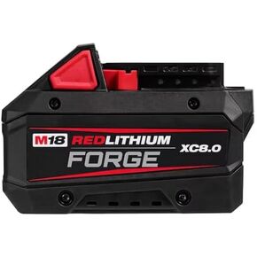Milwaukee M18 18V Lithium-Ion REDLITHIUM Forge XC 8.0 Ah Battery Pack
