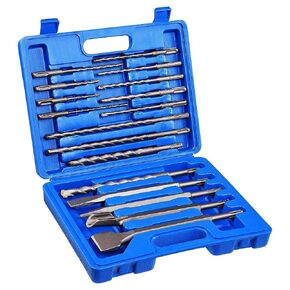 Comoware Rotary Hammer Drill Bits Set & Chisels- SDS بالإضافة
