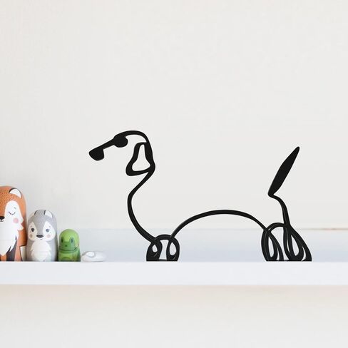 KOLYMAX Metal Cat Minimalist Art Wall Sculpture, Minimalist Abstract Cat Line Wall Art, Modern Minimalist Home Decoration Minimalist Living Room Wall Decoration in Saudi Arabia