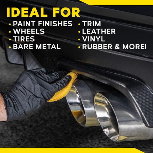 Meguiar's 4" Foam Applicator Pads, 4 Count - Ultra-Soft Hand Applicators with a Tight-Cell Foam Construction for a Smooth Application of Waxes, Polishes, Tire Dressing, Protectants and More, 4 Pack in Saudi Arabia