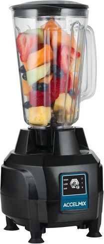 وينكو XLB-1000 68 أونصة. خلاط كهربائي تجاري Accelmix 2 HP - 120 فولت، 1450 واط، رمادي in Saudi Arabia