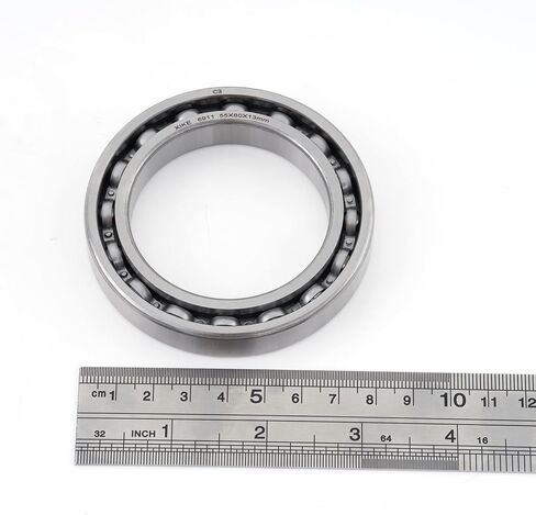XIKE 2 Pcs 6906 C3 Deep Groove Bearing 30x47x9mm,Chrome Steel Open C3 Clearance Bearing for Industrial Wheels,Pump and Gear Equipment. in Saudi Arabia