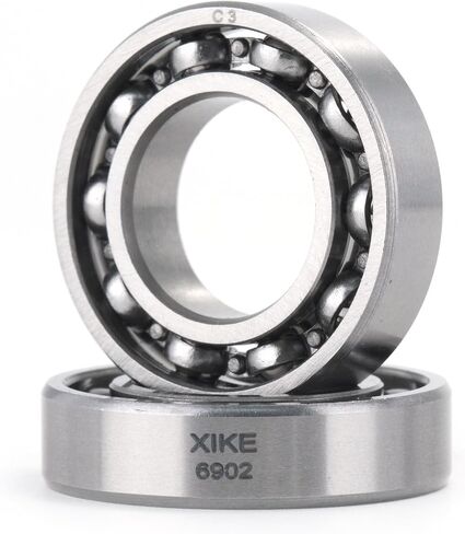 XIKE 2 Pcs 6906 C3 Deep Groove Bearing 30x47x9mm,Chrome Steel Open C3 Clearance Bearing for Industrial Wheels,Pump and Gear Equipment. in Saudi Arabia