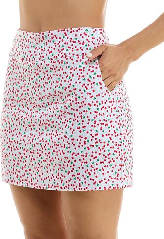 Zac & Rachel Women's New Millennium Pull-On Skort, Black/White in Saudi Arabia