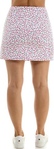 Zac & Rachel Women's New Millennium Pull-On Skort, Black/White in Saudi Arabia