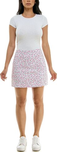 Zac & Rachel Women's New Millennium Pull-On Skort, Black/White in Saudi Arabia