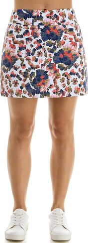 Zac & Rachel Women's New Millennium Pull-On Skort, Black/White in Saudi Arabia