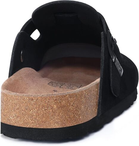Litfun Women's Lenuine Suede Clogs ناعمة من جلد البطاطا الباطن. in Kuwait