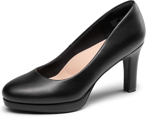 أزواج أحلام المضخات النسائية عن قرب Toe Toe Heels Cheels Heels Moversion Office Work Dress Shoes for Women in Kuwait