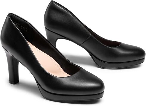 أزواج أحلام المضخات النسائية عن قرب Toe Toe Heels Cheels Heels Moversion Office Work Dress Shoes for Women in Kuwait