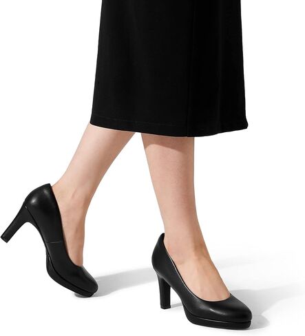 أزواج أحلام المضخات النسائية عن قرب Toe Toe Heels Cheels Heels Moversion Office Work Dress Shoes for Women in Kuwait