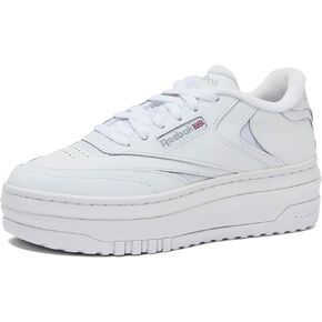 Reebok Womens Club C Extra Platform Sneakers