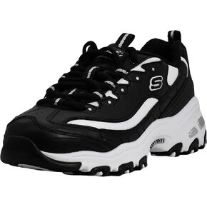 Skechers Women's D'Lites Fresh Start Memory Foam Lace-Up Sneaker