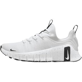 Nike Free Metcon 6 Women's Workout Shoes (HQ3510-100, White/Metallic Silver/Light Smoke Grey/Black)