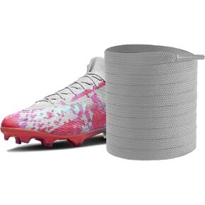 UamGlsob 6mm Soccer Shoelaces for Nike Mercurial Shoes, 1/4'' Thin Flat Cleat Shoe Laces Replacement Strings for Football