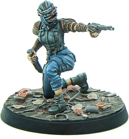 Modiphius Entertainment: Fallout Wasteland Warfare: Raiders - The Operators - 10 شخصيات غير مطلية، Nuka World Wave، منمنمات متوافقة مع الفصائل in Saudi Arabia