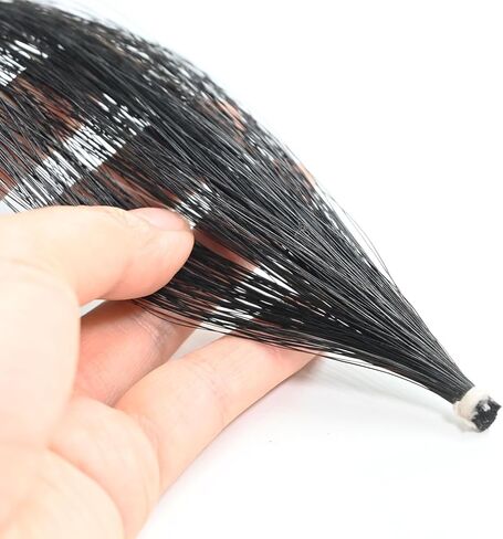 2 Hanks Cello Bow Hair Replacement 29 Inches Natural Mongolian Horse Hair for 4/4 Cello Bow Rehair Tools Accessories Sets in Kuwait