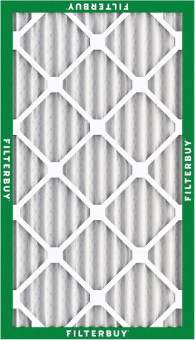 Filterbuy 16x32x1 Air Filter MERV 8 Dust Defense (4-Pack), Pleated HVAC AC Furnace Air Filters Replacement (Actual Size: 15.50 x 31.50 x 0.75 Inches) in Saudi Arabia