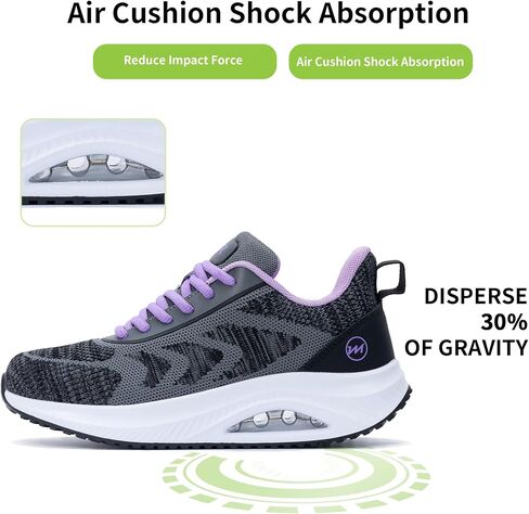 Womens Walking Shoes Arch Support Orthotic Fashion Sneakers Tennis Shoes for Plantar Fasciitis Pain Relief Pain Relief US 5.5-11 in Saudi Arabia