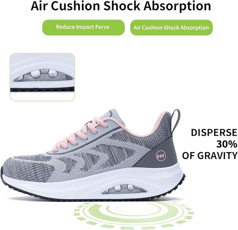 Womens Walking Shoes Arch Support Orthotic Fashion Sneakers Tennis Shoes for Plantar Fasciitis Pain Relief Pain Relief US 5.5-11 in Saudi Arabia