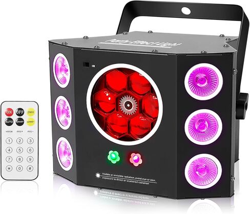 أضواء المسرح DJ، ستروب LED، تأثير سحري، تنشيط الصوت 40 وات أضواء الحفلات متعددة الوظائف in Kuwait